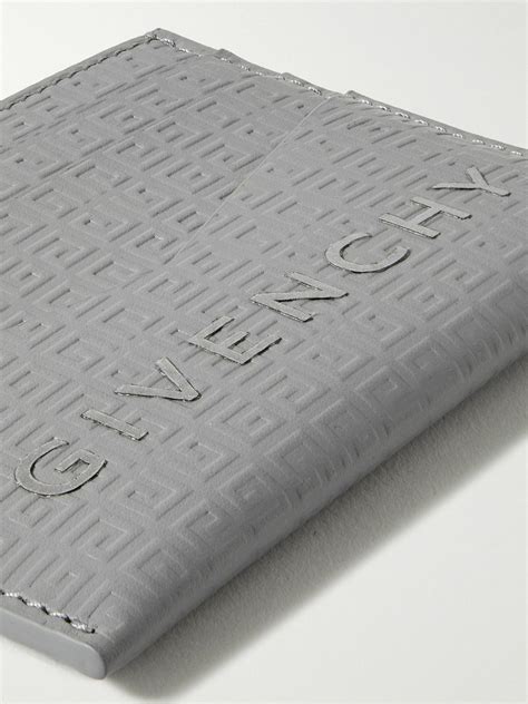 givenchy embossed leather cardholder|GIVENCHY Logo.